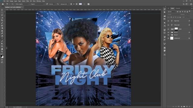 How To Design Night Club Flyer In Photoshop I Arte Para Festa - 14 (Free Psd Download) смотреть онлайн