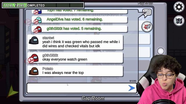 MY IQ WAS LOW FOR THIS! | Among Us Airship [PART 14] смотреть онлайн