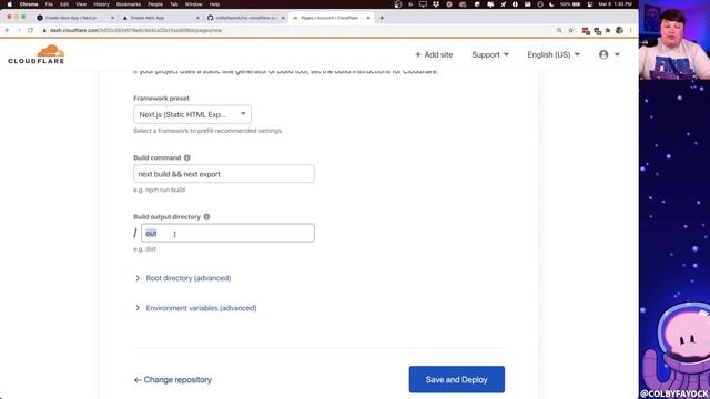 Cloudflare Pages Tutorial - Deploy a Static Next.js Web Apps смотреть онлайн