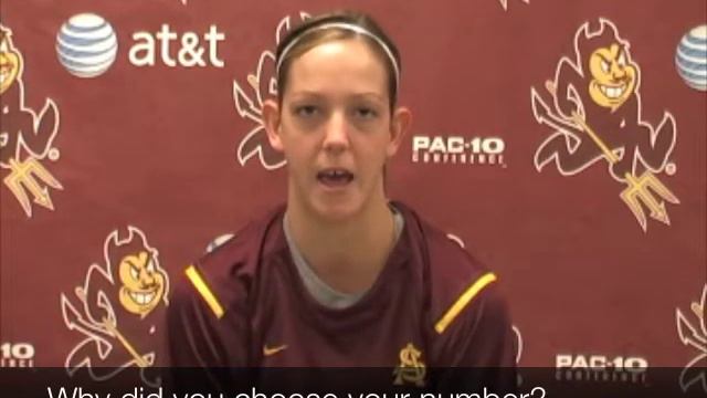 Becca Tobin Q&A Sun Devil Women's Basketball смотреть онлайн