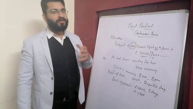 Past Perfect Continuous Tense. смотреть онлайн