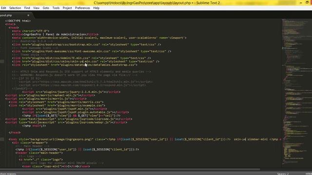 Cambiando Color de navbar sistema IngrGasPro php codigo utilizado смотреть онлайн