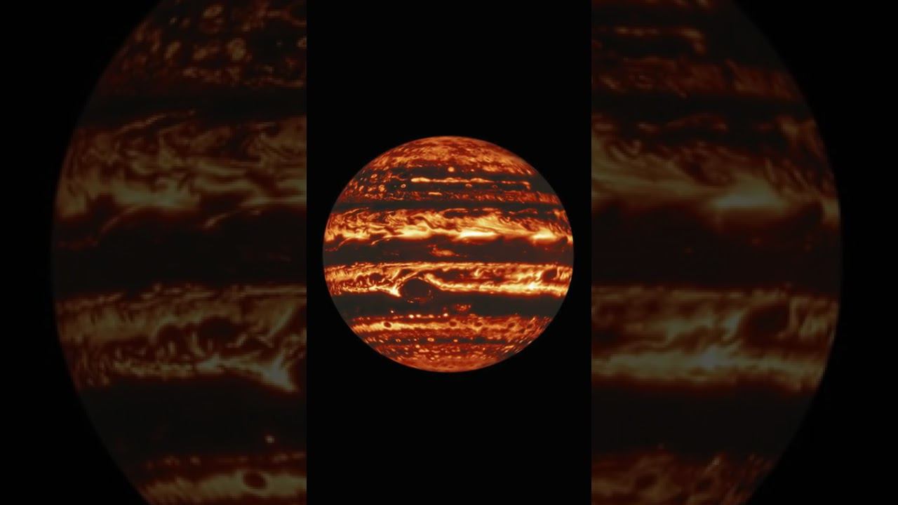 ЮПИТЕР В ИНФРАКРАСНОМ СПЕКТРЕ | THE SPACEWAY смотреть онлайн