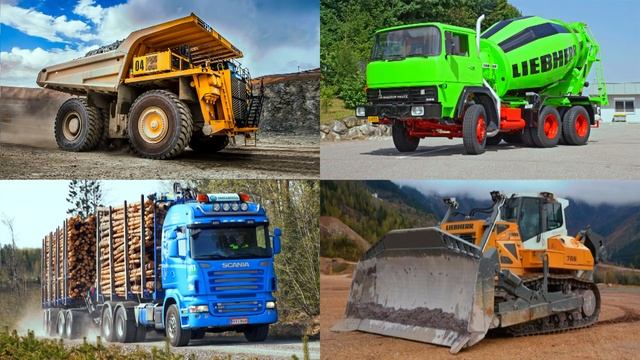 Изучаем строительный транспорт. Логика для самых маленьких смотреть онлайн