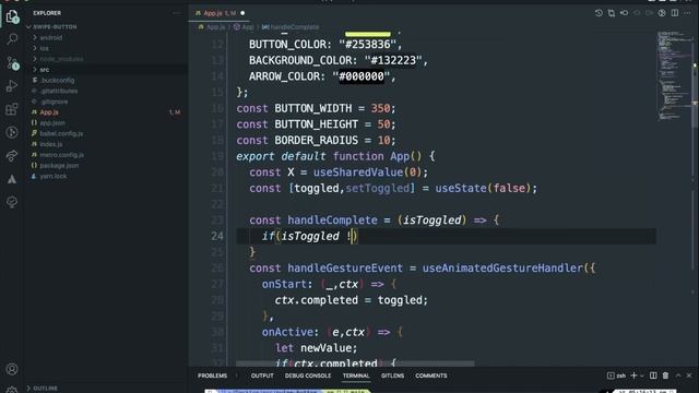 How to Add an Animated Swipe Button to Your React Native App смотреть онлайн