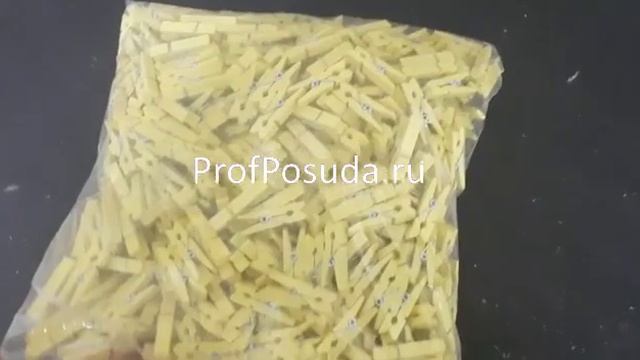 Прищепки мини для бокала деревянные желтые 500шт ProHotel арт 27248 смотреть онлайн