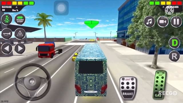 Bus Driving School Games 3D Android Ios Gameplay смотреть онлайн