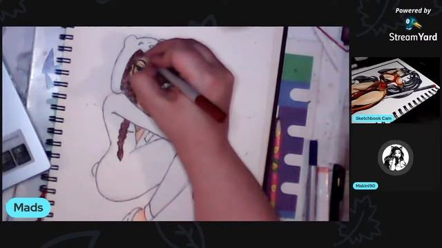 Drawing style Challenge: Following a pin-up tutorial смотреть онлайн