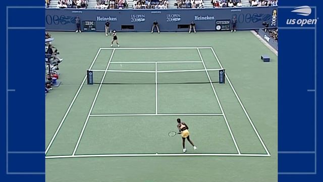 Venus Williams vs Martina Hingis in a brilliant contrast of style! | US Open 2000 Semifinal смотреть онлайн