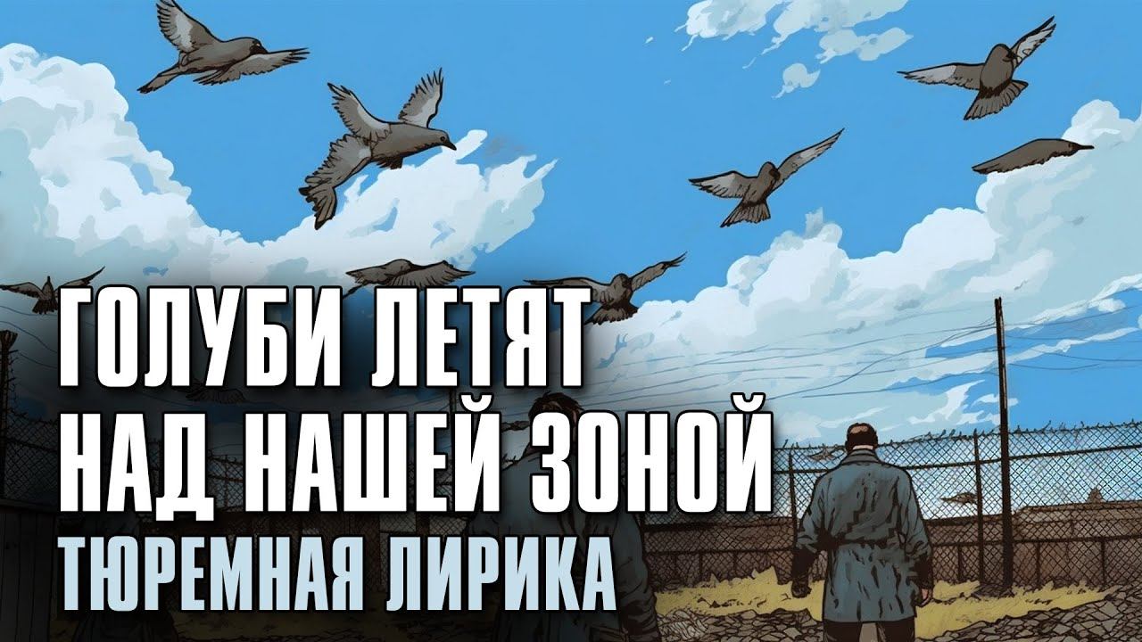 ГОЛУБИ ЛЕТЯТ НАД НАШЕЙ ЗОНОЙ | Тюремная лирика #русскийшансон смотреть онлайн