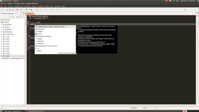 CGI CON PYTHON DEPURACIÓN TP. 9 смотреть онлайн
