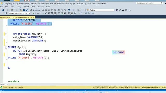 What do you mean by Magic Tables in SQL server? смотреть онлайн