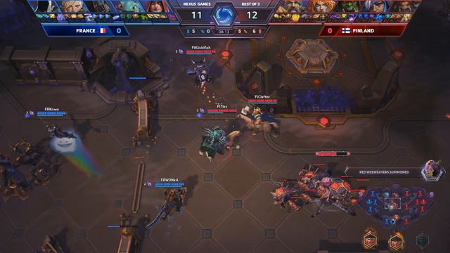 Nexus Games Europe - Group A Match 5 – France vs. Finland - Game 1 смотреть онлайн
