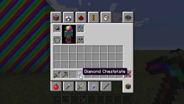 Rainbow Diamond Texture Pack by Logitik | For Minecraft смотреть онлайн