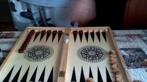 обучение игре в нарды часть 2 из 2