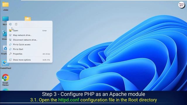 How to Install and Configure PHP with Apache on Windows смотреть онлайн