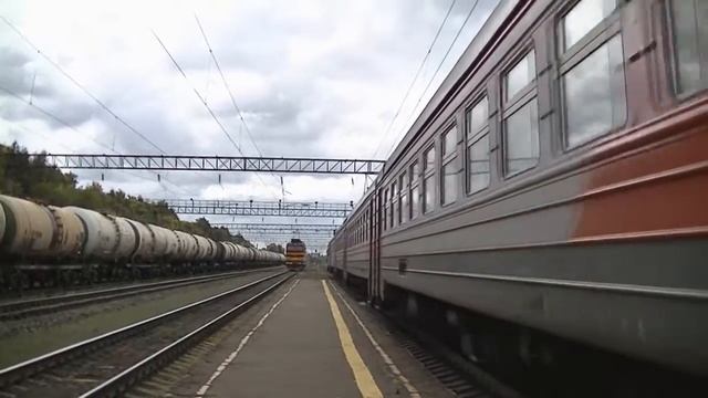 РЖД ЭР9П-К-322 Арзамас-2 - Нижний Новгород смотреть онлайн