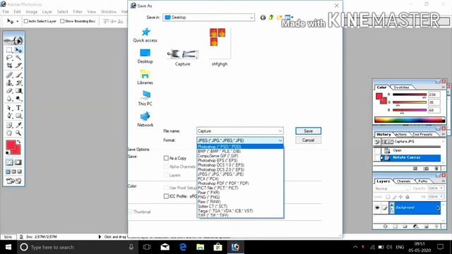 How to jpg file converted into PDF file very easy by Adobe Photoshop смотреть онлайн