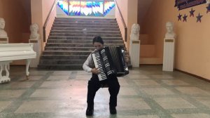 Еловая Дарья (13лет)  Г.Кетсшер Прелюдия и фугетта для аккордеона.