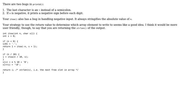 Code Review: Integer-to-string conversion using recursion (3 Solutions!!) смотреть онлайн
