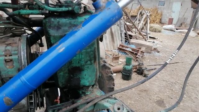 Установка дозатора на т-40