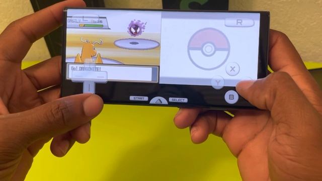 Samsung Galaxy S22 Ultra DS emulator Pokémon смотреть онлайн