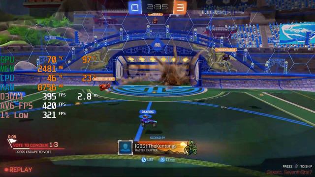 Rocket League - i5 12400F + RTX 3080 10GB - 1440p Max Settings - Benchmark Fps Test смотреть онлайн