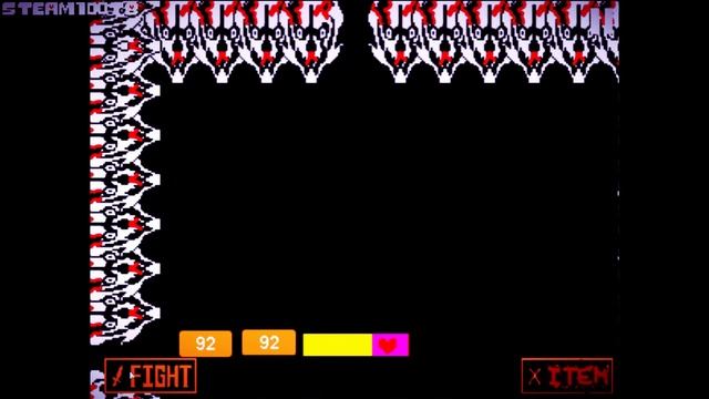 #Scratch|[EPILEPSY]Last Breath Phase 7 - 10 |#Undertale Fan Game|#Steam100TB|#4k