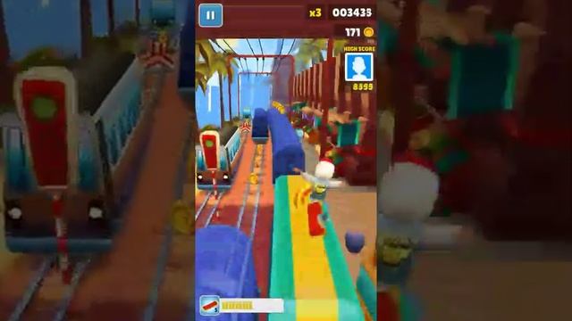Subway surfers game runner boy| train jump смотреть онлайн