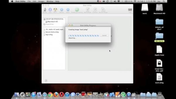 How to Create Disk Image File with Password Disk Utility Mac OS X