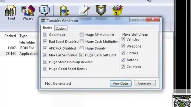 GTA V Online Tunables.json Generator [PS3 & XBOX] (Download) [NOW WITH CHEATER POOL REMOVER] смотреть онлайн
