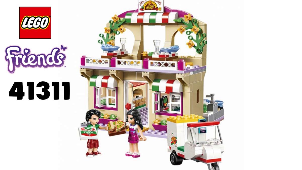 Лего конструктор - Lego Friends Пиццерия 41311 смотреть онлайн