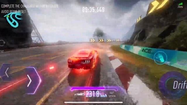 ACE Racer - S License Walkthrough - Heaven’s Path Downhill. смотреть онлайн