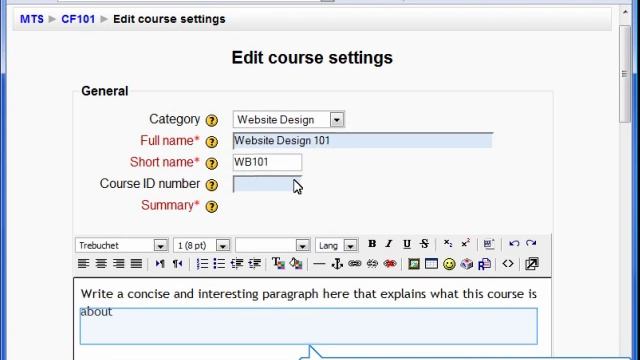 How to Create an Online Course in Moodle! смотреть онлайн
