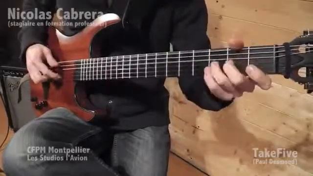 Cfpm Montpellier - Exercice d'harmonisation d'un thème à la guitare смотреть онлайн