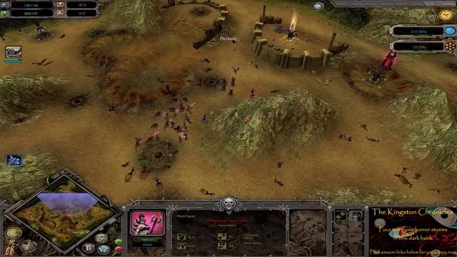 Dawn of War Soulstorm 1 v 1 Dark Eldar (TheBlastFurnace) vs Chaos Space Marines (Blasphemer) смотреть онлайн