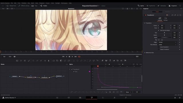 DaVinci Resolve | Zoom Out Slide Transition Tutorial смотреть онлайн
