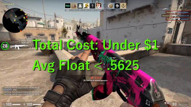 CHEAP AND PROFITABLE CSGO TRADE UPS UNDER $5!!! | SPARE CHANGE TRADE UPS #2 смотреть онлайн