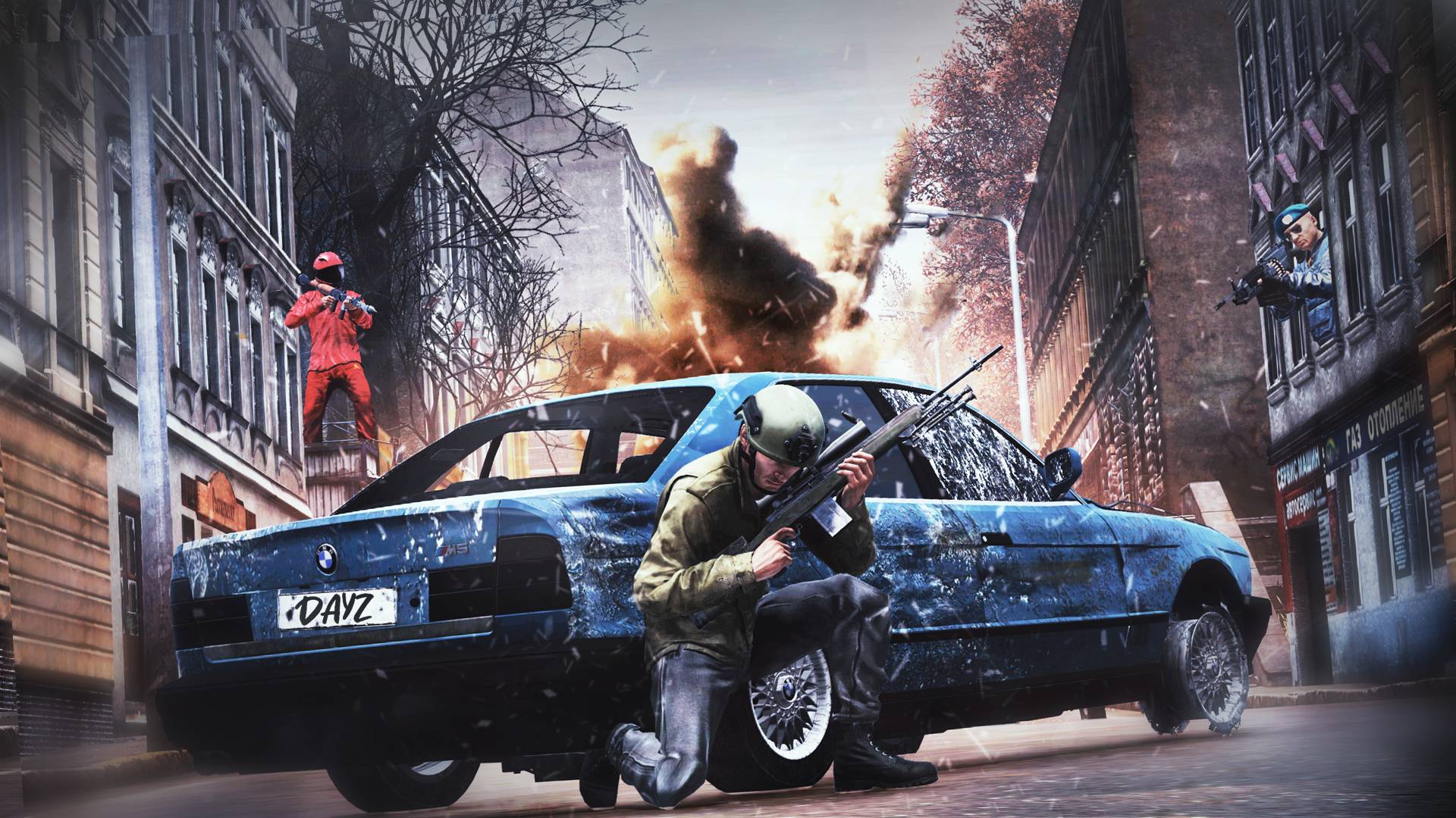 ПОПАЛИ В ЗАСАДУ — DAYZ AFTERMATH смотреть онлайн