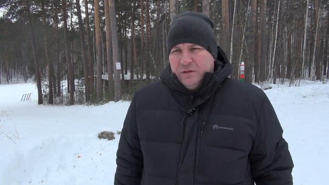 Тестовое включение линии освещения лыжной трассы. 19-02-21 смотреть онлайн