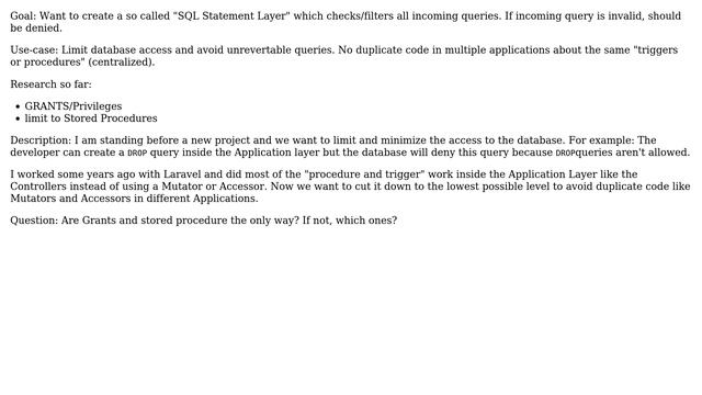 Databases: SQL Statement Layer Filter Queries Limit Access смотреть онлайн