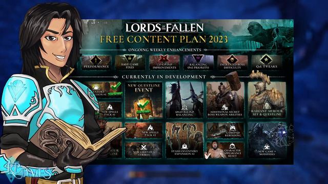 Lords Of The Fallen New AI Enemy Adjustment And Roadmap Update On Patch 1.1.362! смотреть онлайн