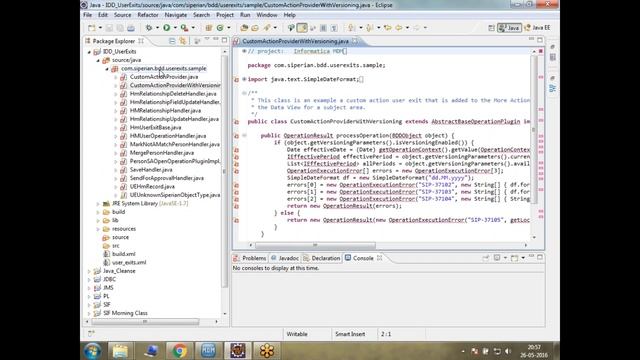 Informatica MDM Import java Project Eclipse | Informatica MDM Java Sample Project Eclipse смотреть онлайн