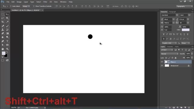 Photoshop Tips How To Rotate Rond Circle in Photoshot cc Bangla Tutorial смотреть онлайн