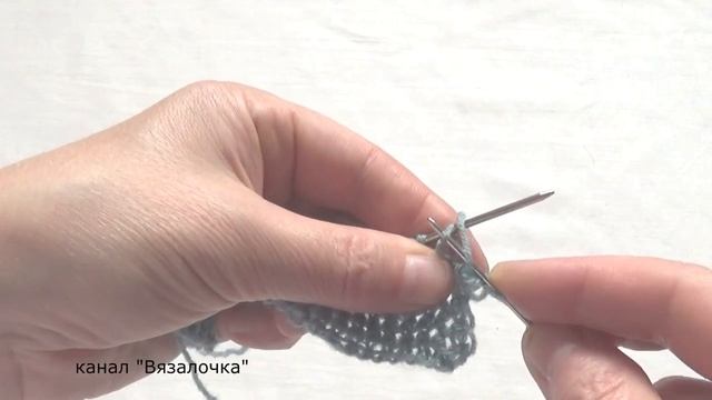 4 способа вязания платочной вязки. смотреть онлайн