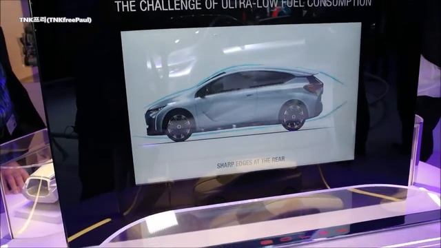 Renault EOLAB 1.0 Liter car ( 2014 Paris Motor Show) смотреть онлайн