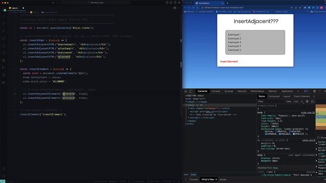 JavaScript DOM lägga till element och text смотреть онлайн