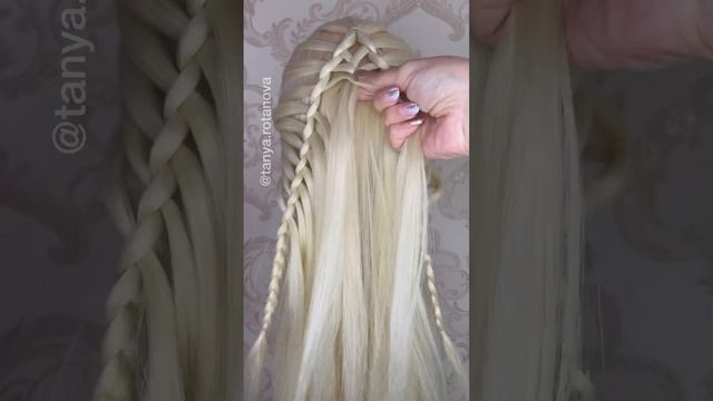 КРАСИВАЯ ПРИЧЕСКА ? НА СРЕДНИЕ И ДЛИННЫЕ ВОЛОСЫ | BEAUTIFUL HAIRSTYLE FOR LONG HAIR смотреть онлайн
