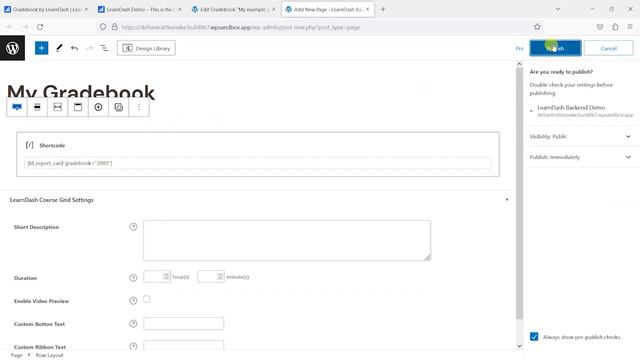 How to use the new Gradebook add-on from LearnDash смотреть онлайн