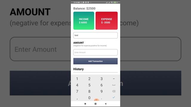 Expense Tracker App Mini React Native Project смотреть онлайн